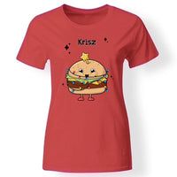 Vicces karácsonyi póló nőknek piros