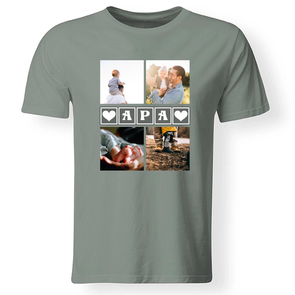 Apák napi férfi póló 4 képpel
