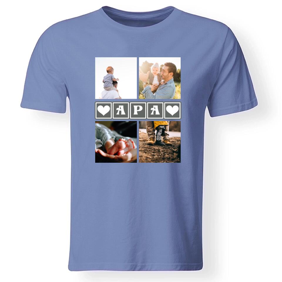 Apák napi férfi póló 4 képpel