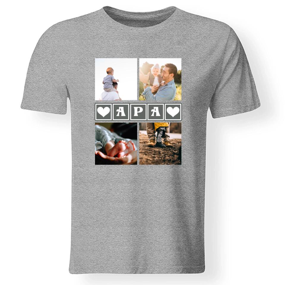 Apák napi férfi póló 4 képpel