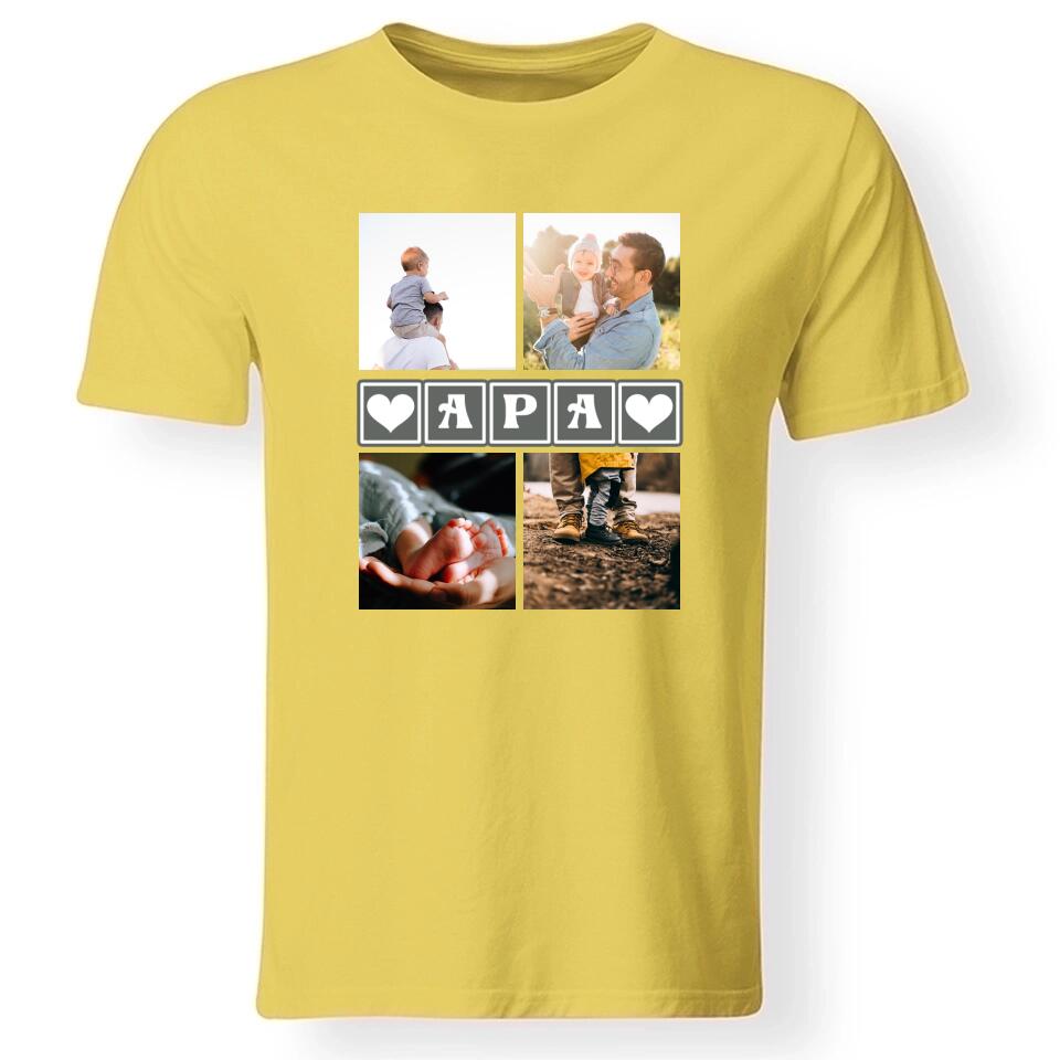 Apák napi férfi póló 4 képpel