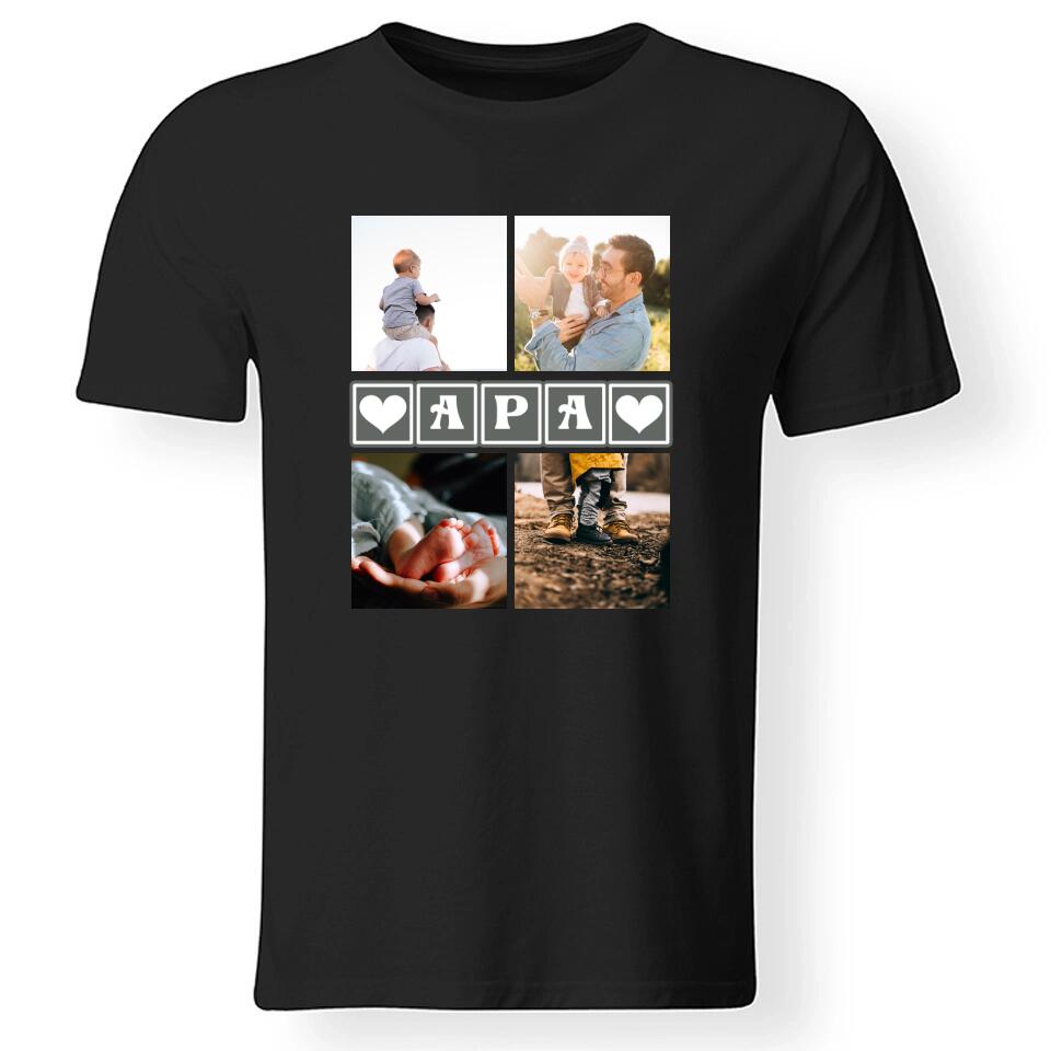 Apák napi férfi póló 4 képpel