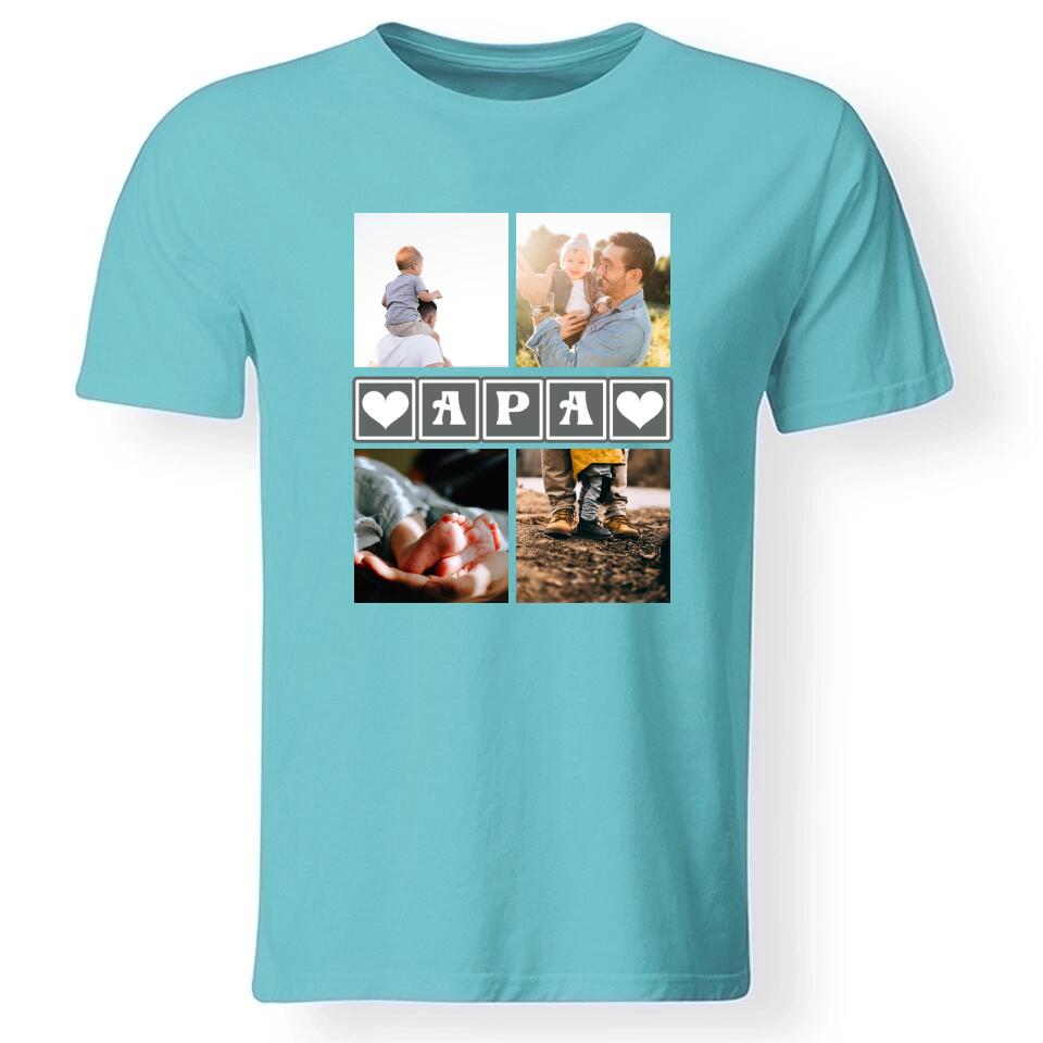 Apák napi férfi póló 4 képpel