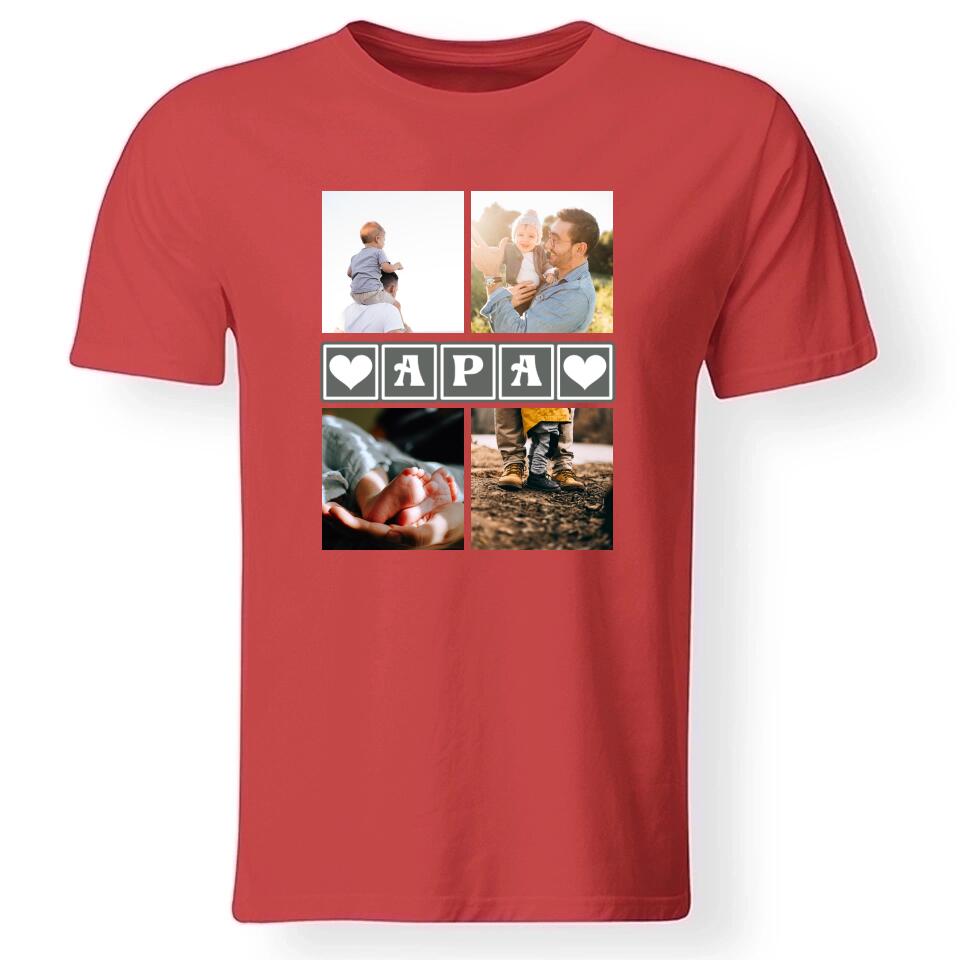 Apák napi férfi póló 4 képpel