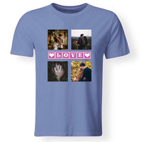 Családi idézetes férfi póló 4 képpel