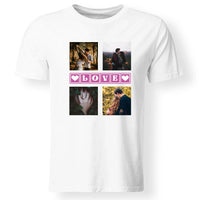 Családi idézetes férfi póló 4 képpel