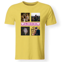 Családi idézetes férfi póló 4 képpel