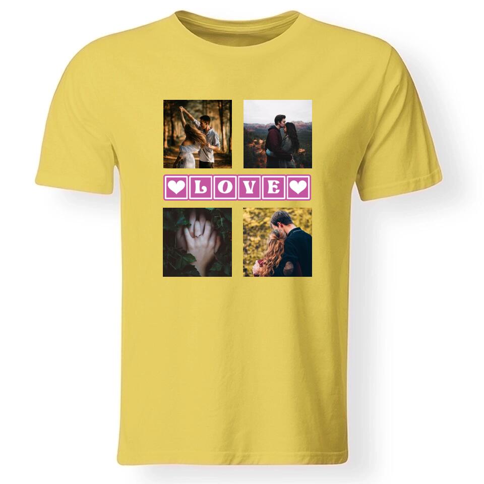 Családi idézetes férfi póló 4 képpel