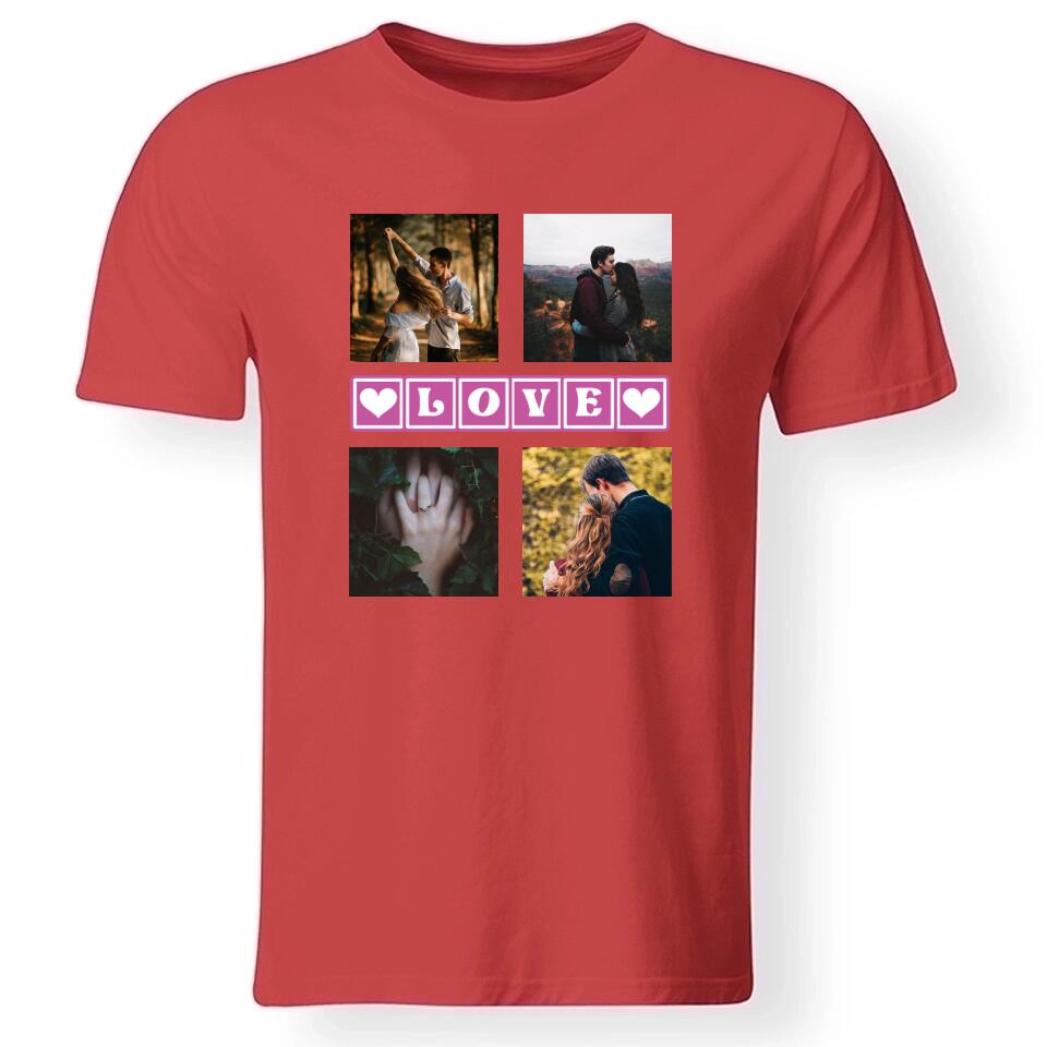 Családi idézetes férfi póló 4 képpel