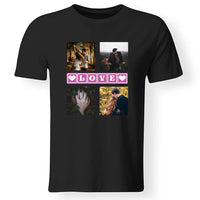 Családi idézetes férfi póló 4 képpel