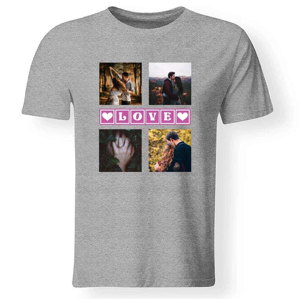 Családi idézetes férfi póló 4 képpel