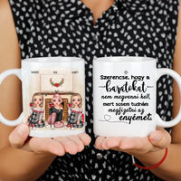 Karácsonyi cuki 3 barátnős bögre