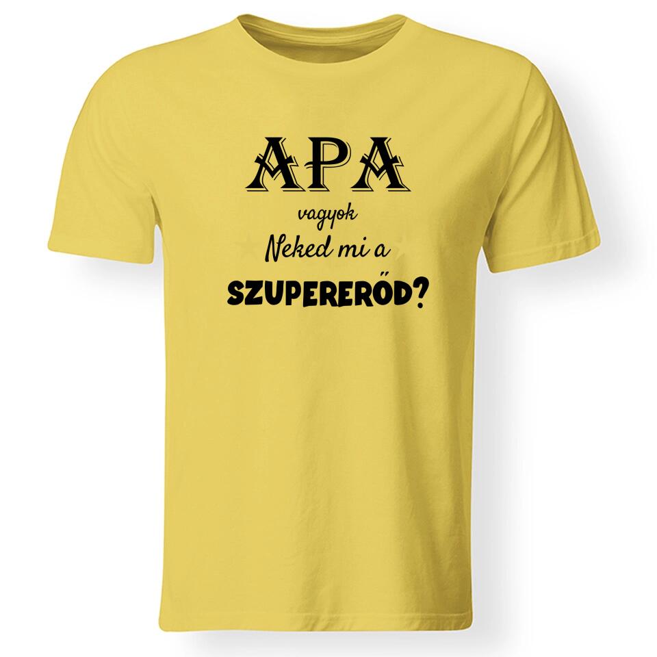 Apák napi férfi póló