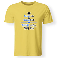 Egyedi feliratos férfi póló kutyásoknak