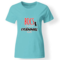 Egyedi feliratos női póló macskásoknak