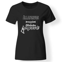 Szupererő egyedi női póló