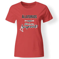 Szupererő egyedi női póló