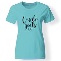 Valentin napi feliratos póló nőknek türkiz