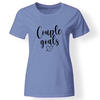 Valentin napi feliratos póló nőknek kék