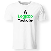 A legjobb testvér póló férfi