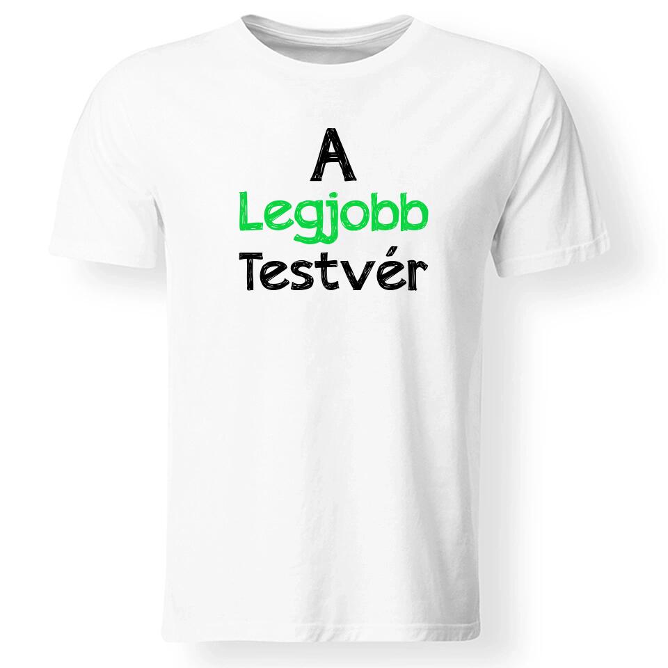 A legjobb testvér póló férfi