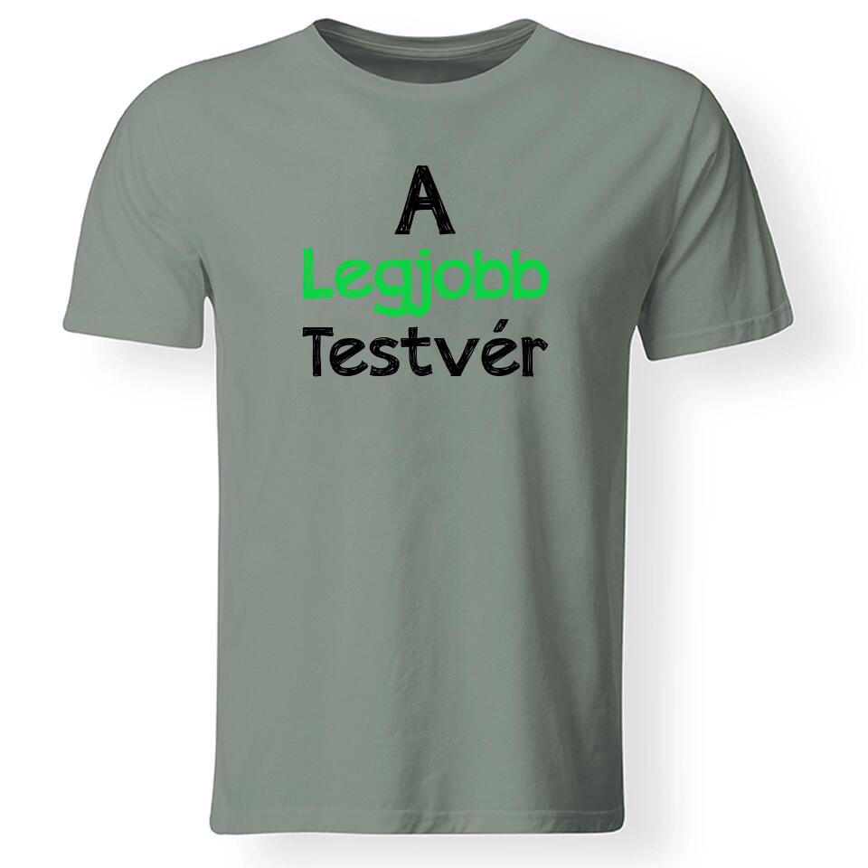 A legjobb testvér póló férfi