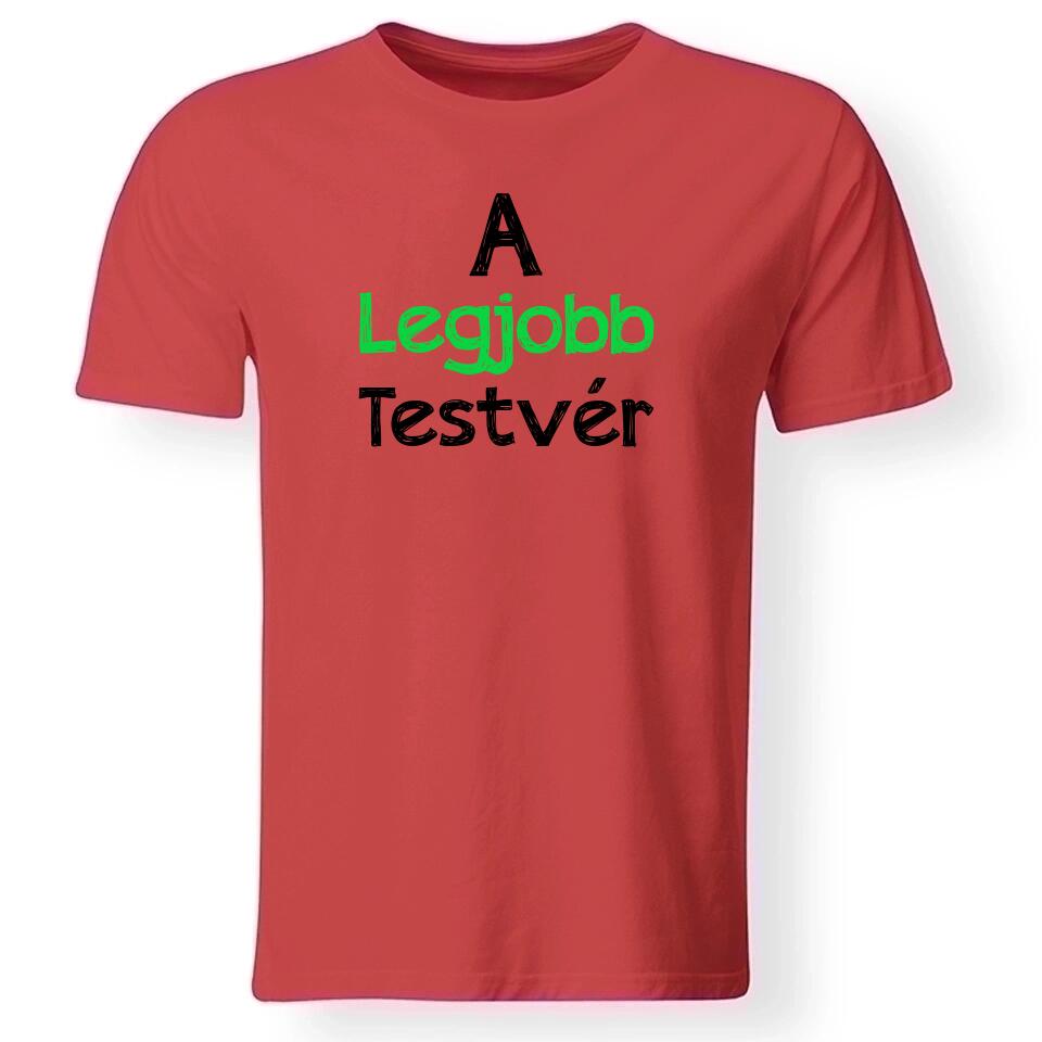 A legjobb testvér póló férfi