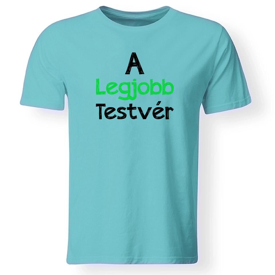 A legjobb testvér póló férfi