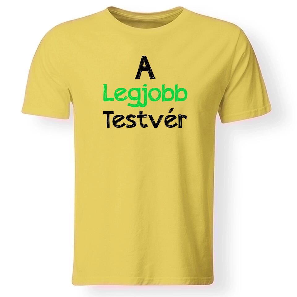 A legjobb testvér póló férfi