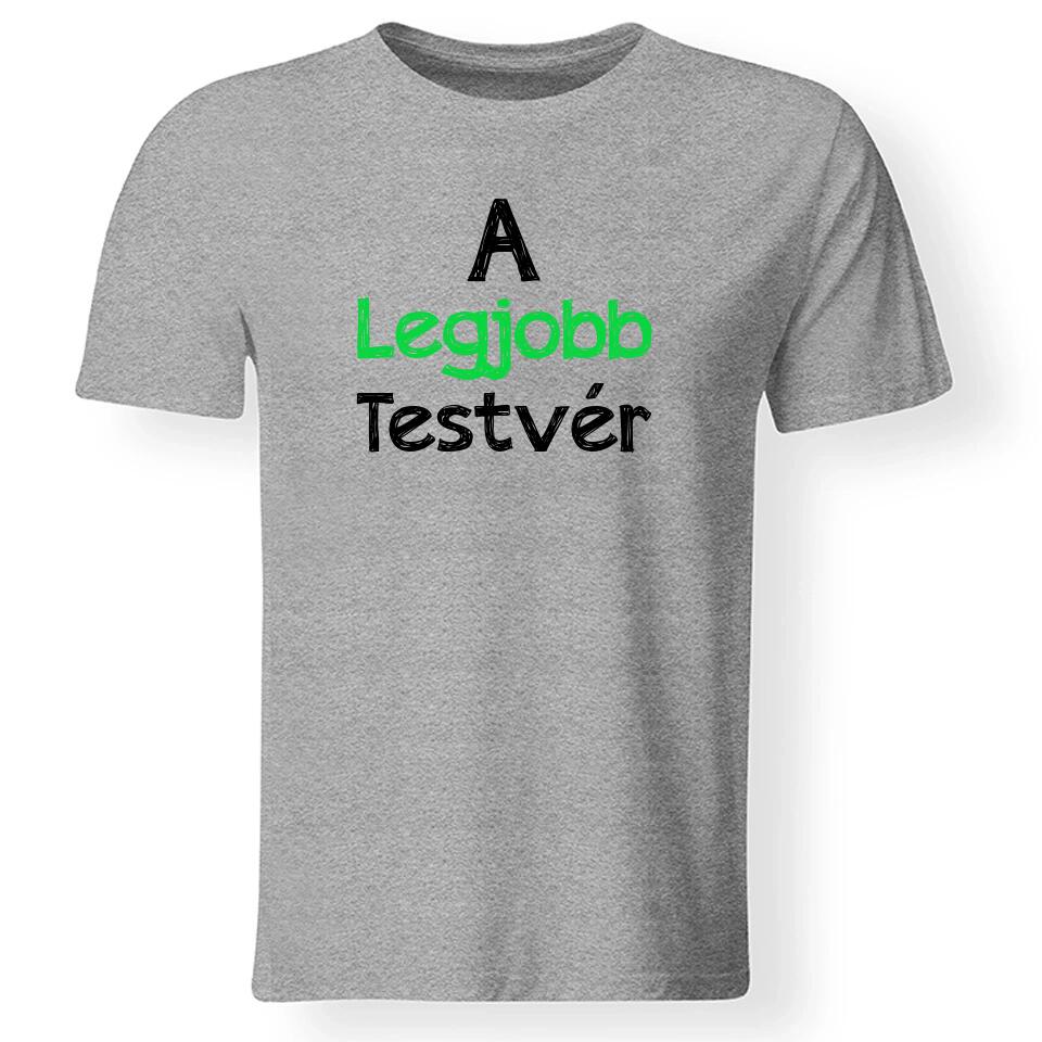 A legjobb testvér póló férfi