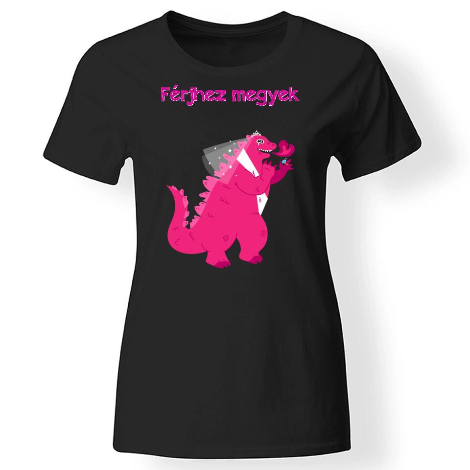 Póló lánybúcsúra fekete