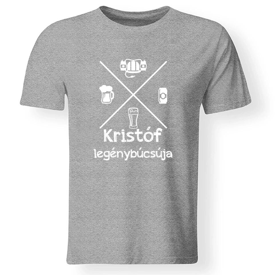 Legénybúcsú póló