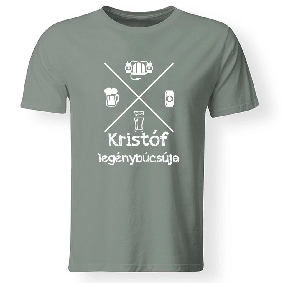 Legénybúcsú póló