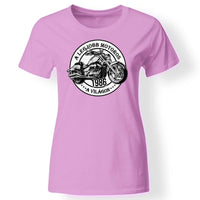 A legjobb motoros a világon póló nőknek rózsaszín