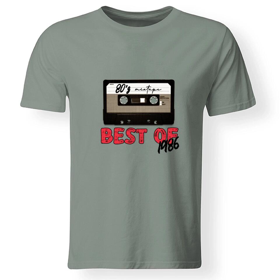 Szülinapi Mixtape póló férfiaknak