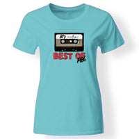 Szülinapi Mixtape póló nőknek türkiz