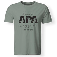 Ajándék Apáknak - Fiús apa vagyok férfi póló