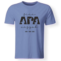 Ajándék Apáknak - Fiús apa vagyok férfi póló