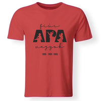 Ajándék Apáknak - Fiús apa vagyok férfi póló