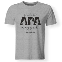 Ajándék Apáknak - Fiús apa vagyok férfi póló