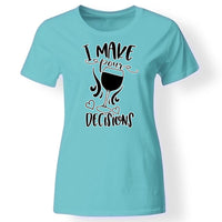 Boros póló nőknek türkiz