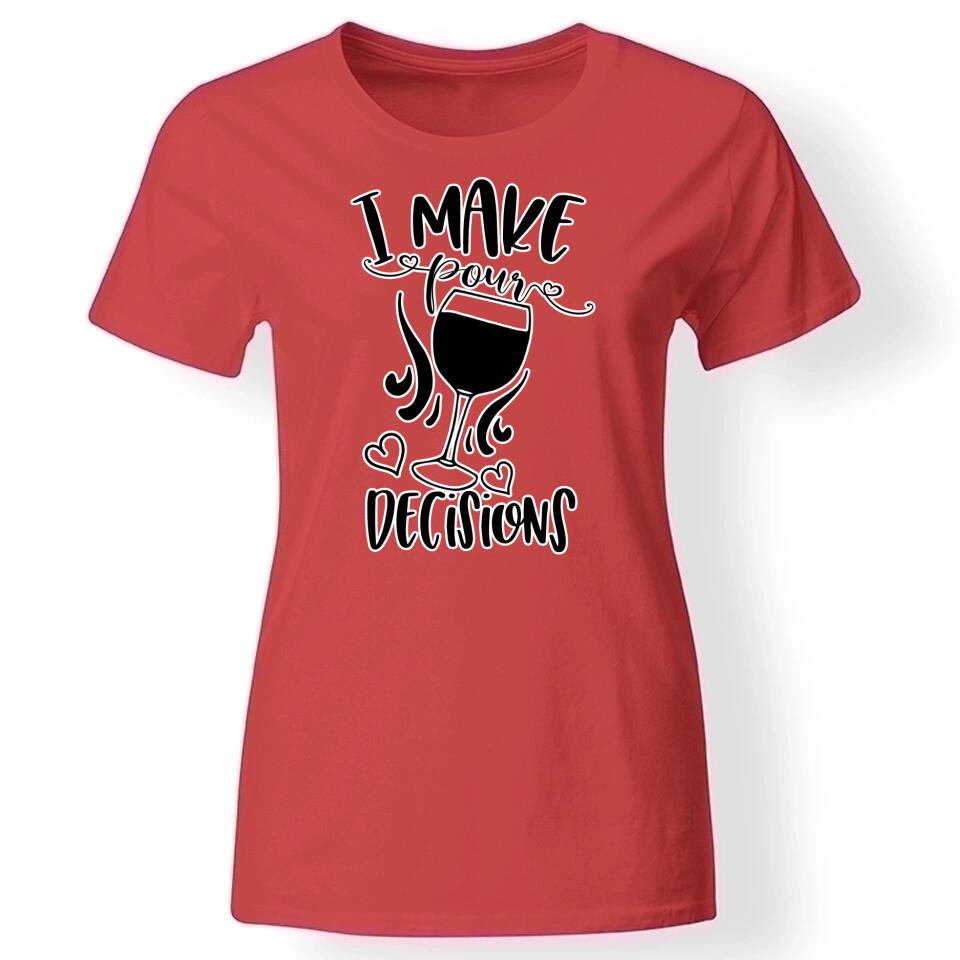 Boros póló nőknek piros