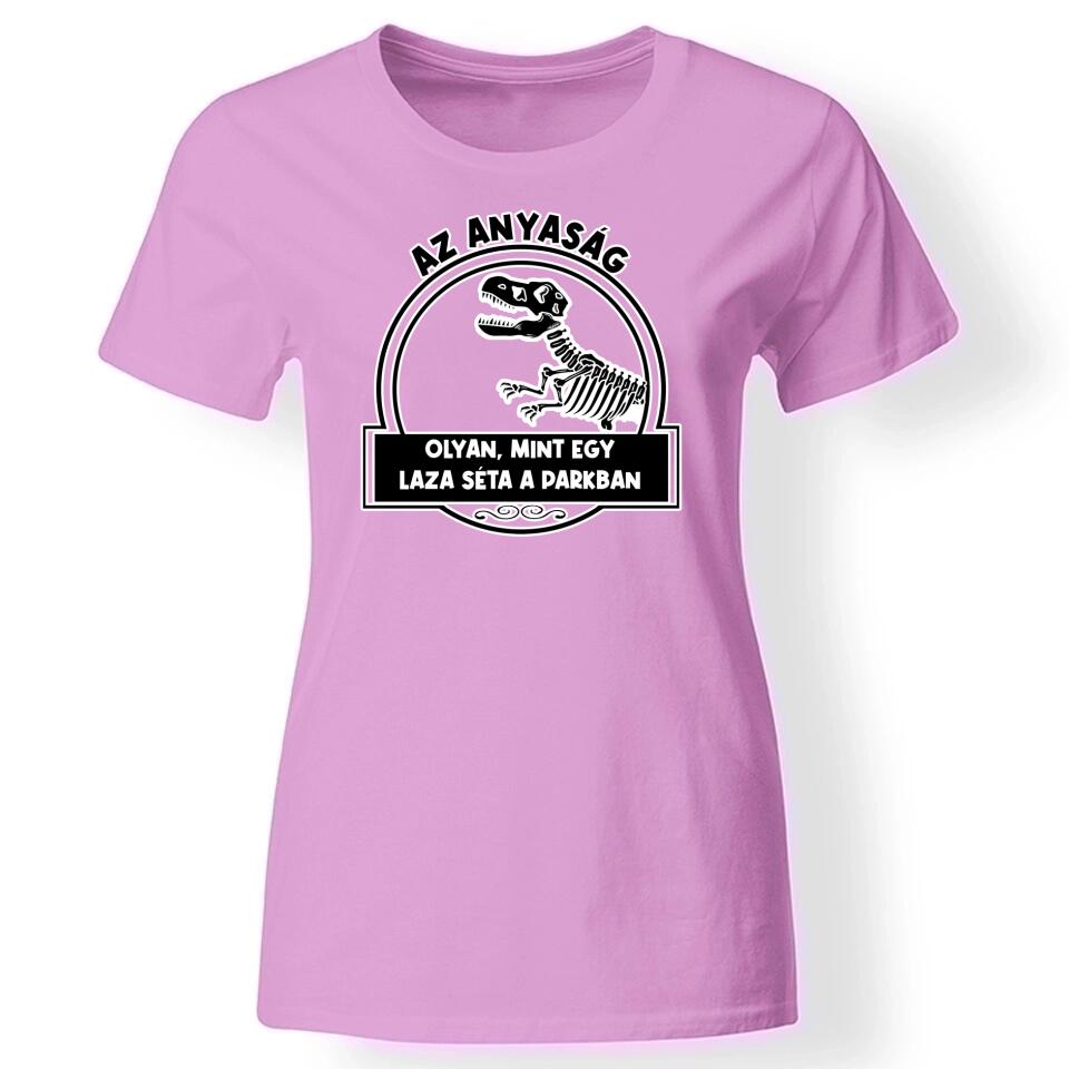 Anya mintás póló rózsaszín