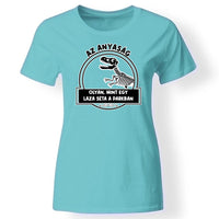 Anya mintás póló türkiz