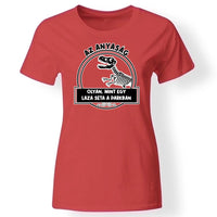 Anya mintás póló piros