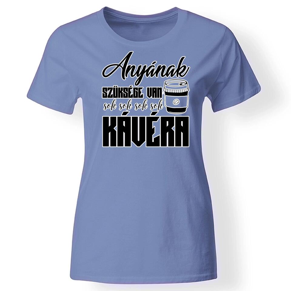 Póló anyának kék