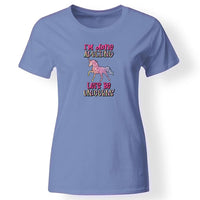 Unikornis póló nőknek kék