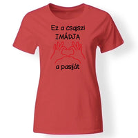 Szerelmes póló nőknek piros