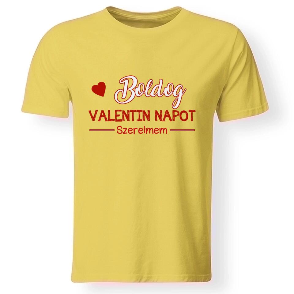 Valentin napi póló férfiaknak