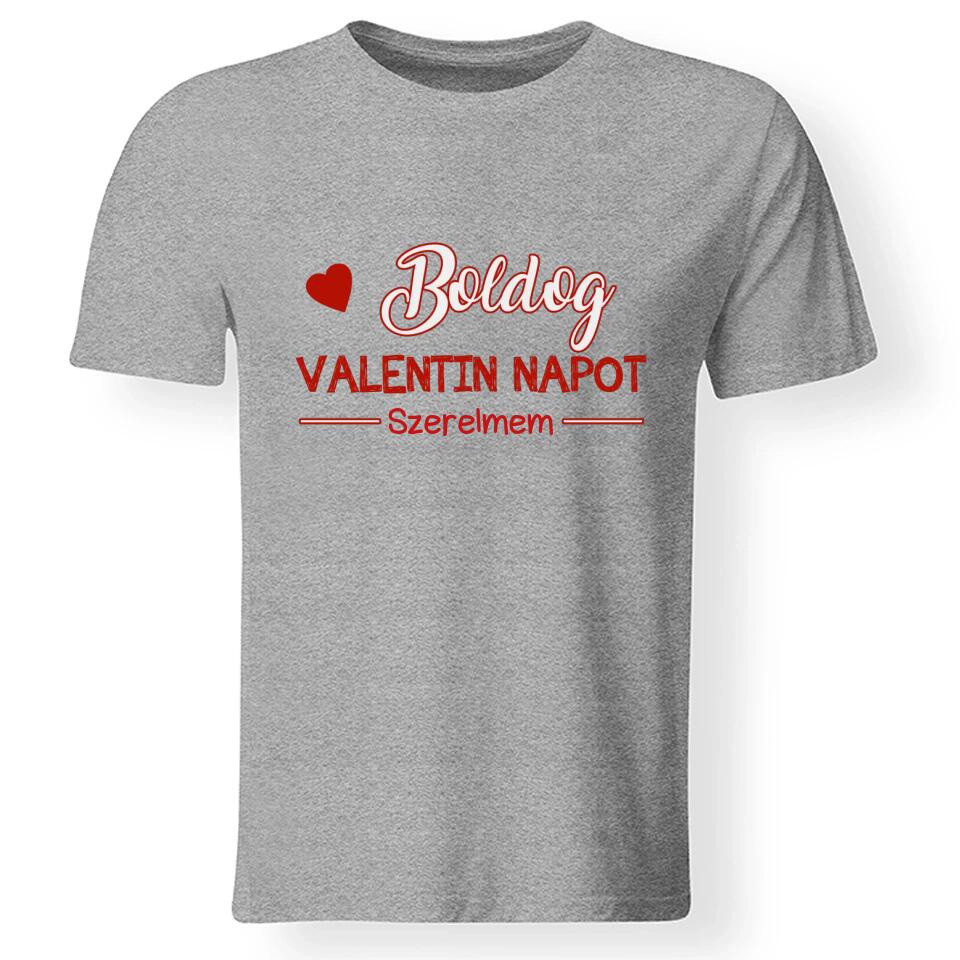 Valentin napi póló férfiaknak